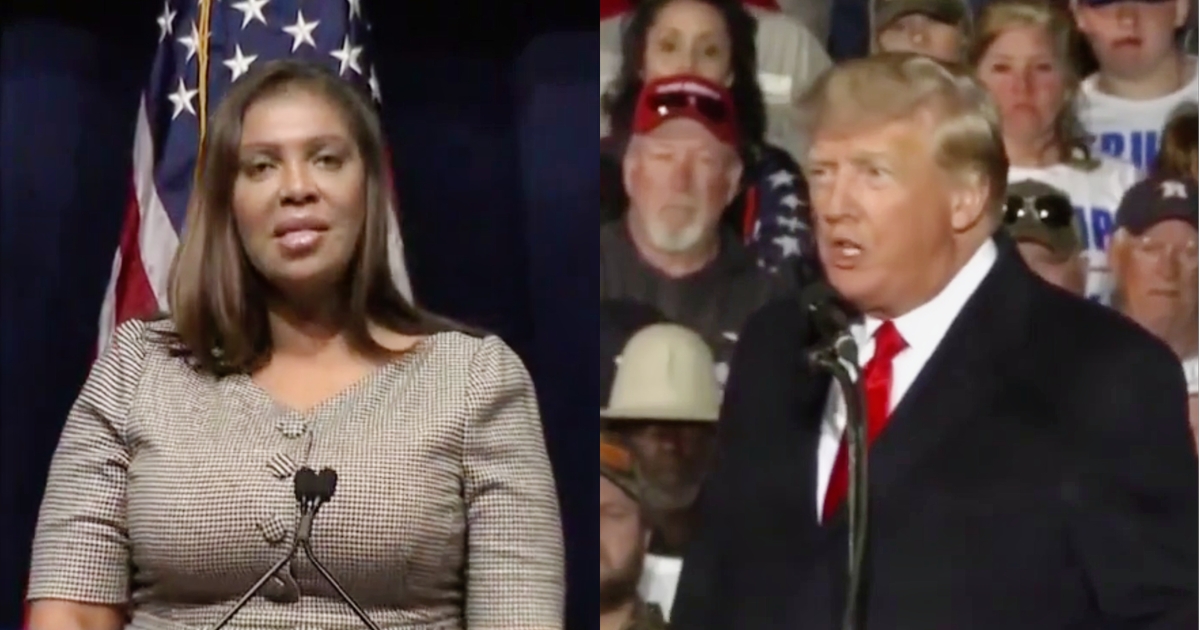 Trump Continues To Rail Against Fraud Case Judge And ‘Racist’ Letitia ...