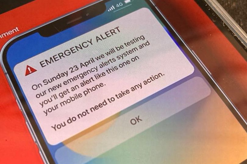 Exact Text Of Emergency Alert To Be Sent To All Phones By Government