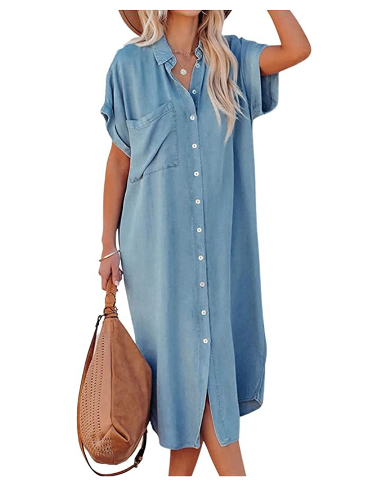 A Shirtdress is the Perfect Outfit You Need