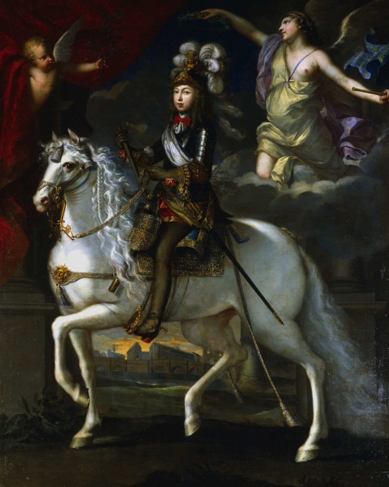 <p>Luis XIV nació en 1638, en una época de extrema opulencia para la monarquía francesa, y era hijo de Luis XIII y Ana de Austria. </p>