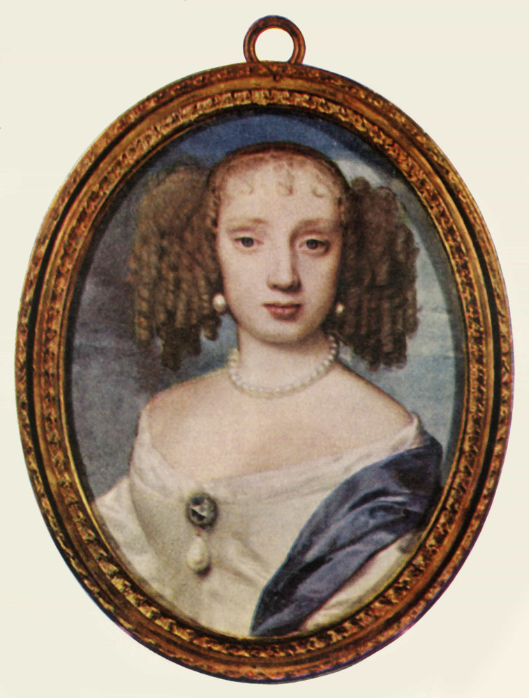 <p>En 1661, comenzaron a circular rumores de que Luis XIV se estaba haciendo muy amigo de la nueva esposa de su hermano, Enriqueta Ana de Inglaterra. Acabó convirtiéndose en su amante oficial y tuvieron cuatro hijos juntos.</p>