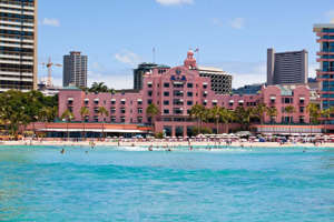 Royal Hawaiian Hotel in Waikiki.