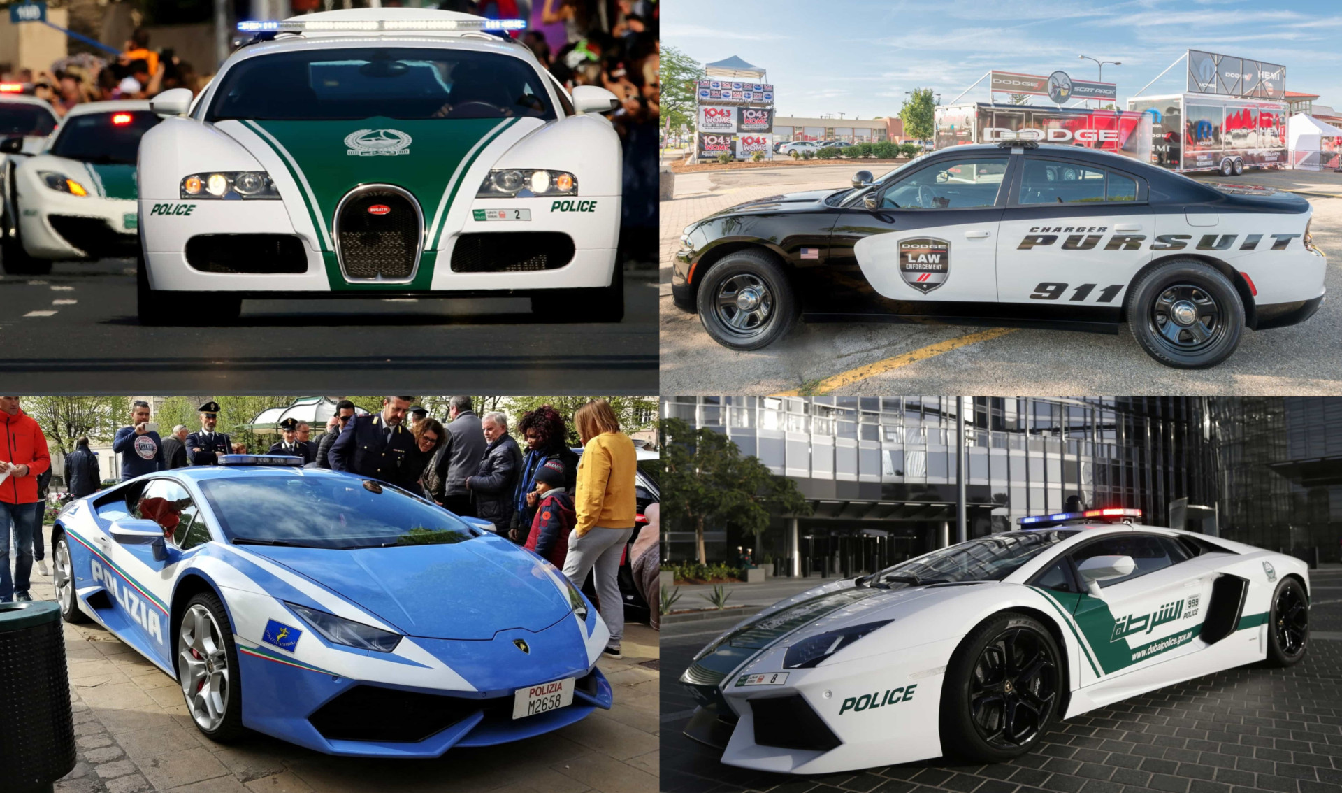 The world's fastest (and most expensive) police cars