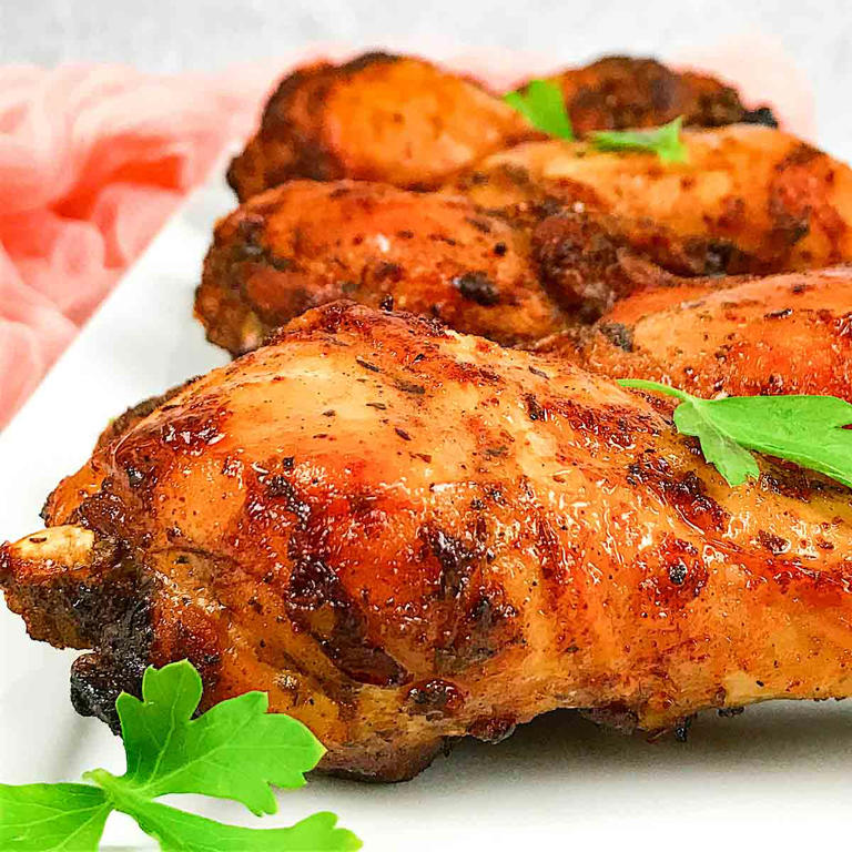 Air fryer Cajun chicken drumsticks