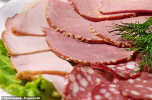 EU health chiefs have warned that cancer causing chemicals produced unintentionally as a result of using preservatives famously used in cure meats are cancerous and pose a 'health concern' (stock image)