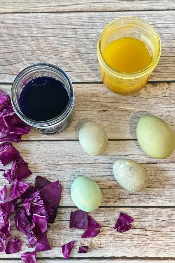 How to Create a Rainbow with Natural Easter Egg Dyes