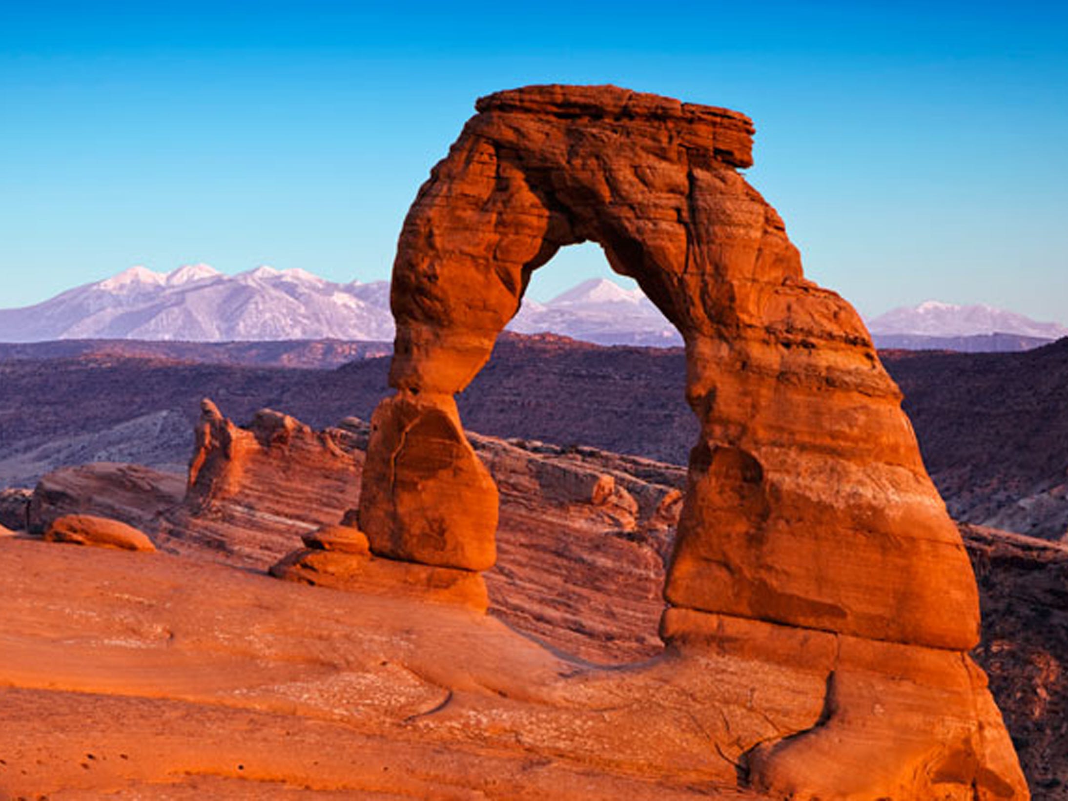 <p>The park contains over <a href="https://www.nps.gov/arch/index.htm" rel="noopener">2,000 stone arches</a> formed naturally, the largest one spanning 306 feet. As <a href="https://www.insider.com/arches-national-park-disappointing-photos-what-its-actually-like-2022-5">Insider's Monica Humphries found</a> when she visited in 2022, the park is often packed with tourists due to its popularity.</p>