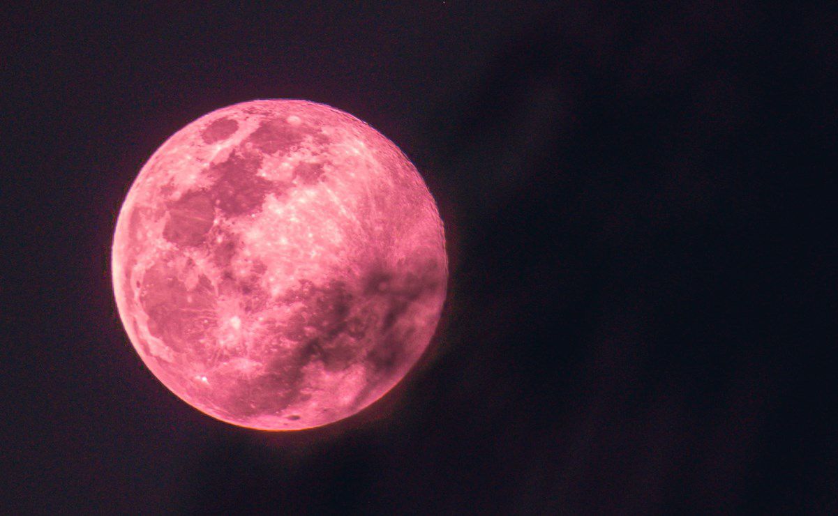 luna rosa 2024: esta es la hora exacta de la luna llena de abril en méxico