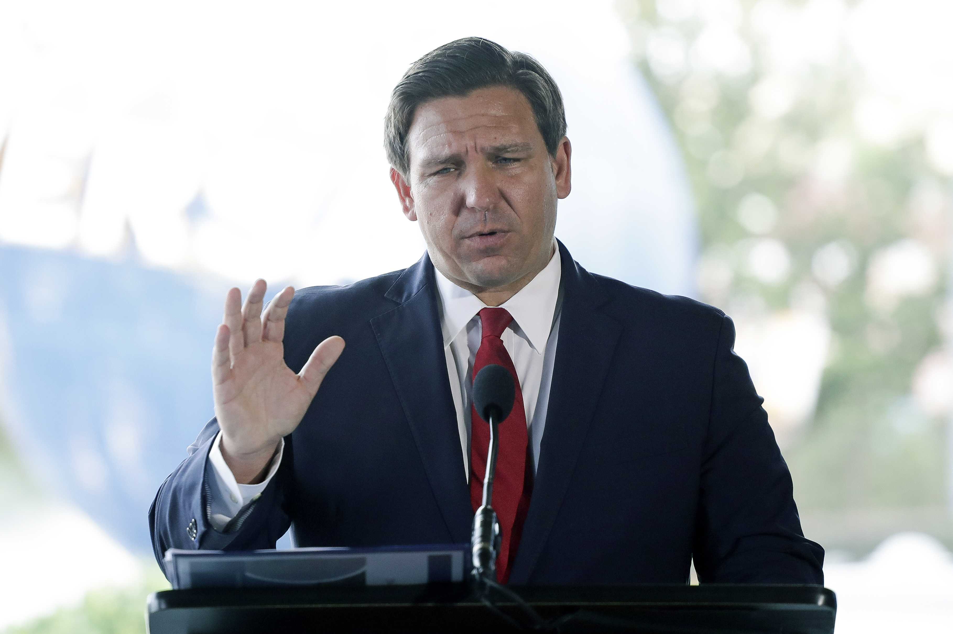 Ron DeSantis To Hold News Conference From Governor's Mansion