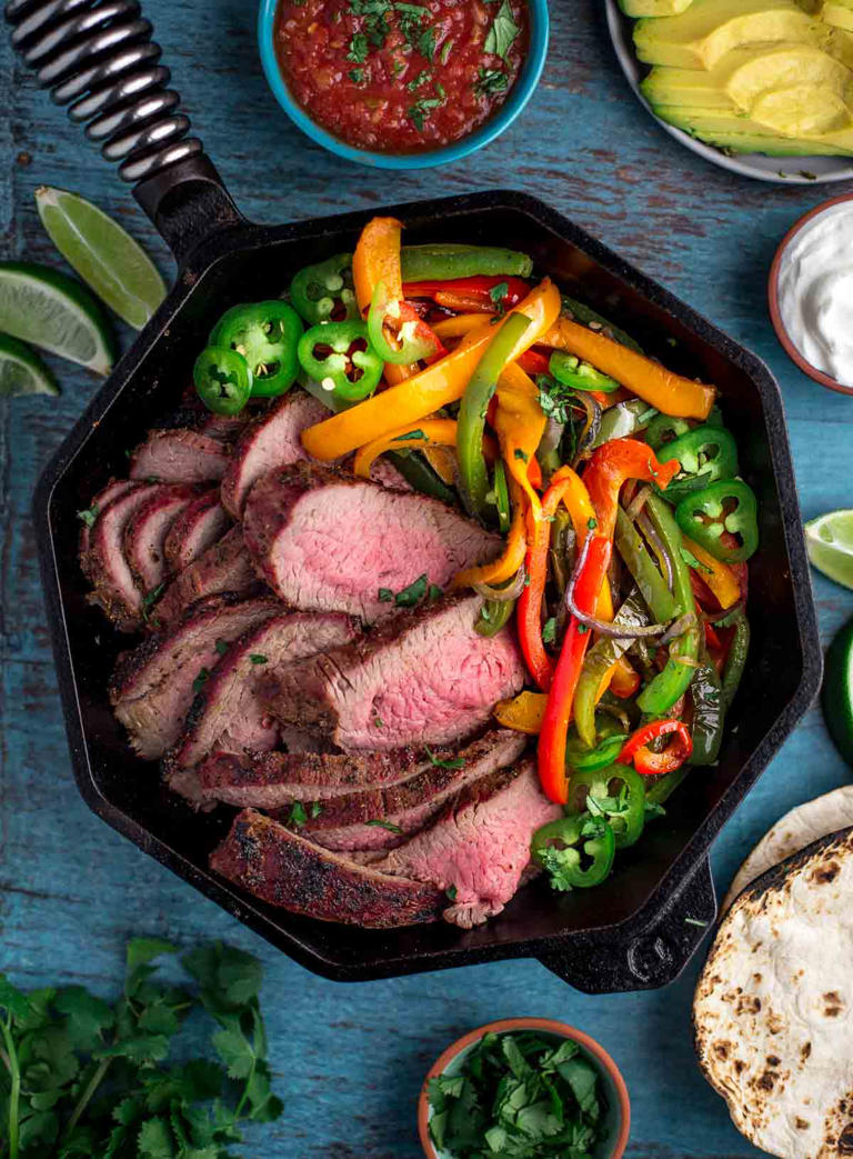 Easy Grilled Tri-Tip Fajitas Recipe