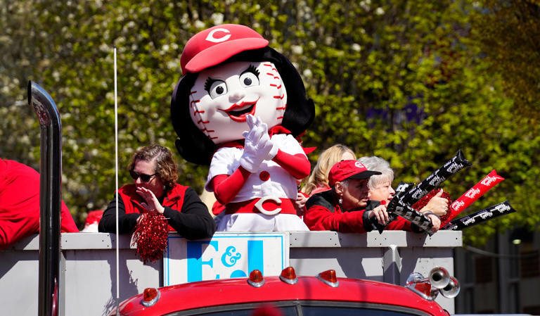 The Findlay Market Opening Day Parade begins at noon Thursday, March 28, ahead of the Reds' home game against the Nationals.