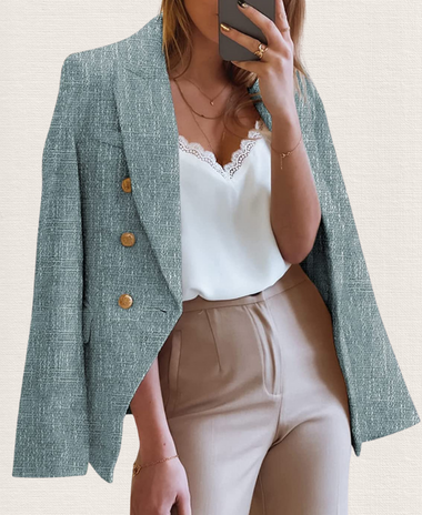 Classy Thick Tweed Dress