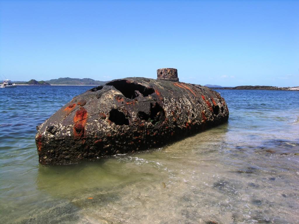 <p>Every day for nearly 150 years, on a beach in San Telmo, Panama, a mysterious wreck emerges during low tide. That wreck is the submarine known as Sub Marine Explorer, built by a German inventor between 1863 and 1866. It was one of the first of its kind; hand-powered with a ballast system that would sink or raise the ship at will. </p> <p>Soon its creator got a "fever" and a new engineer took it to the Pearl Islands to harvest oyster shells and pearls. Then he and his crew also caught the same fever, which turned out to be decompression sickness, and the vessel was abandoned in San Telmo.</p>