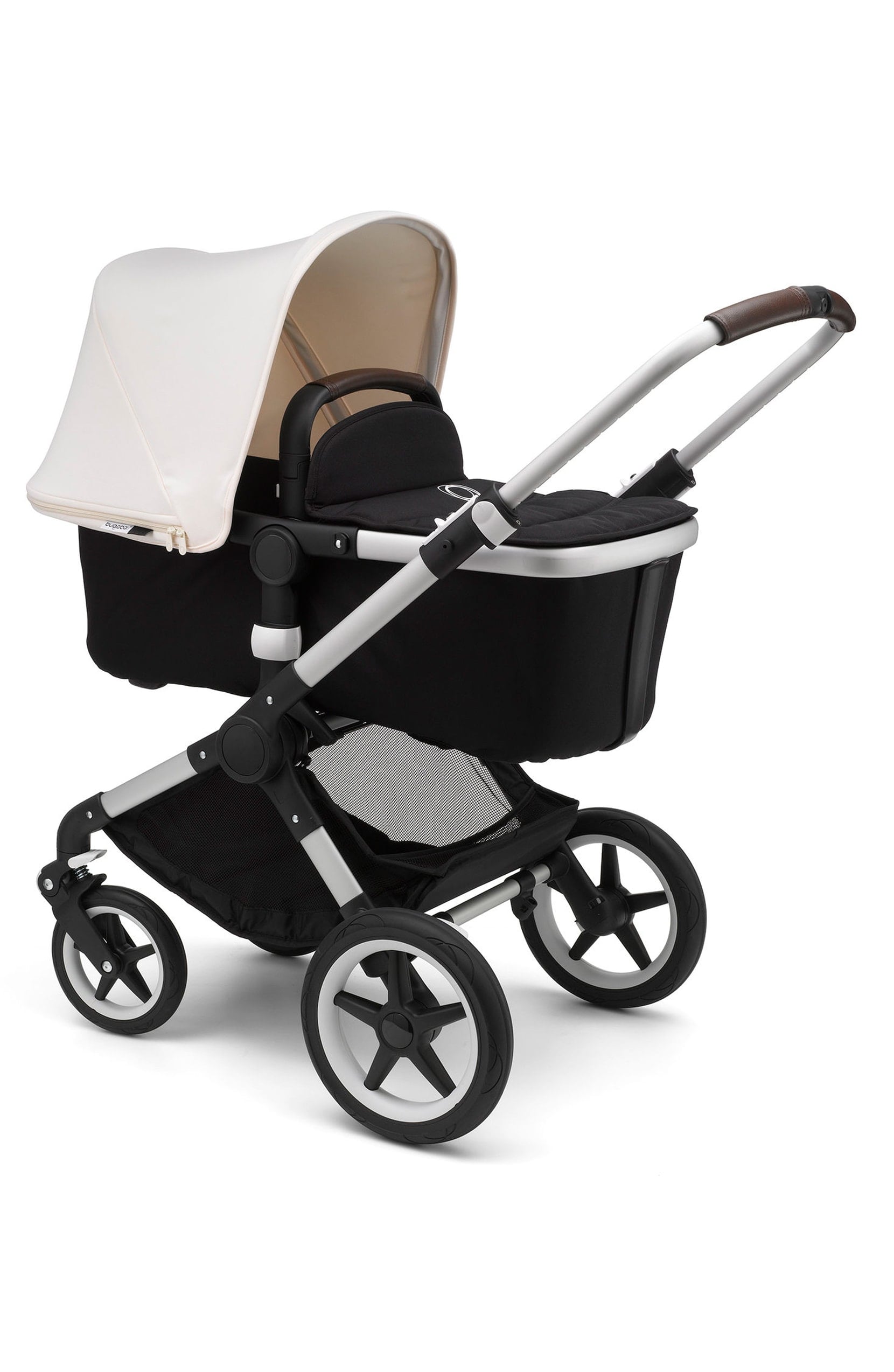 <p><strong>The <a href="http://www.bugaboo.com/us-en/strollers/bugaboo-fox-5/bugaboo-fox-5-bassinet-and-seat-stroller-PM006095.html" class="ga-track">Bugaboo Fox 5 bassinet and seat stroller</a> (<strong>$1,299</strong>)</strong>This is the Rolls-Royce of strollers. And it's not only super stylish but also extremely usable. The puncture-proof, all-terrain wheels provide a smooth ride for both parent and child, even through snow or sand. The ergonomically designed seat, one of the most comfortable we've ever seen, is placed high, making it easier to lift your child in and out.</p> <p>This is personal favorite of Fitness and Wellness Video Director Genevieve Farrell who has an 18-month-old at home. "It's awesome - comfortable, smooth, and you can adjust the stroller's handlebar, recline the seat, or fold it away with only one hand, which is very helpful when holding a baby," she says. </p>