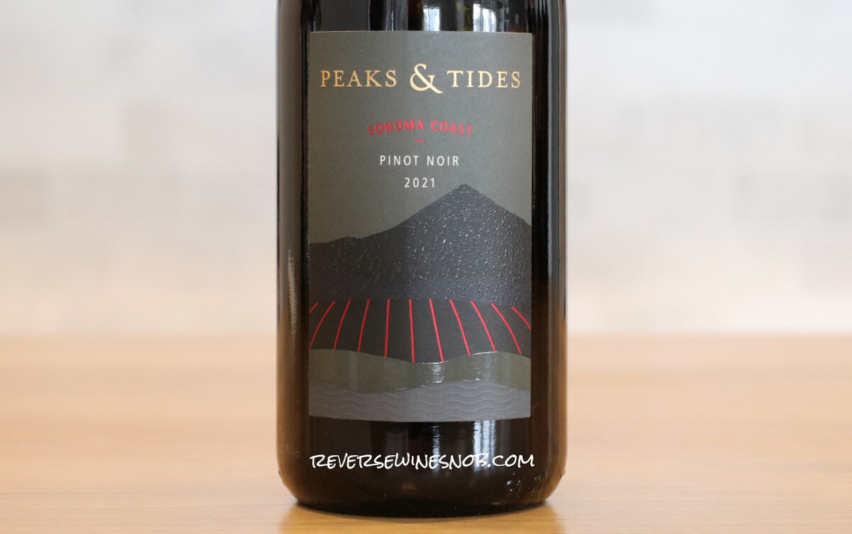 Peaks & Tides Sonoma Coast Pinot Noir From Aldi Attractive