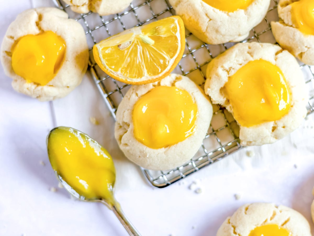 Lemon Curd Cookies