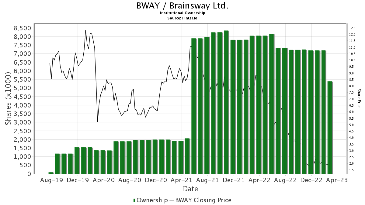 Brainsway Ltd - ADR (BWAY) Price Target Increased by 16.24% to 0.07
