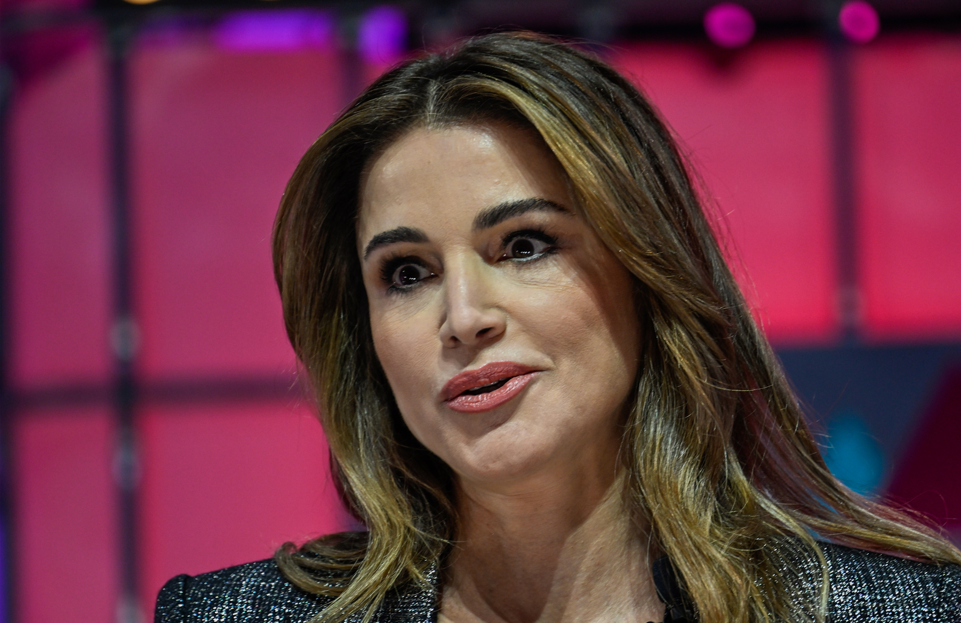 Beautiful day for Queen Rania