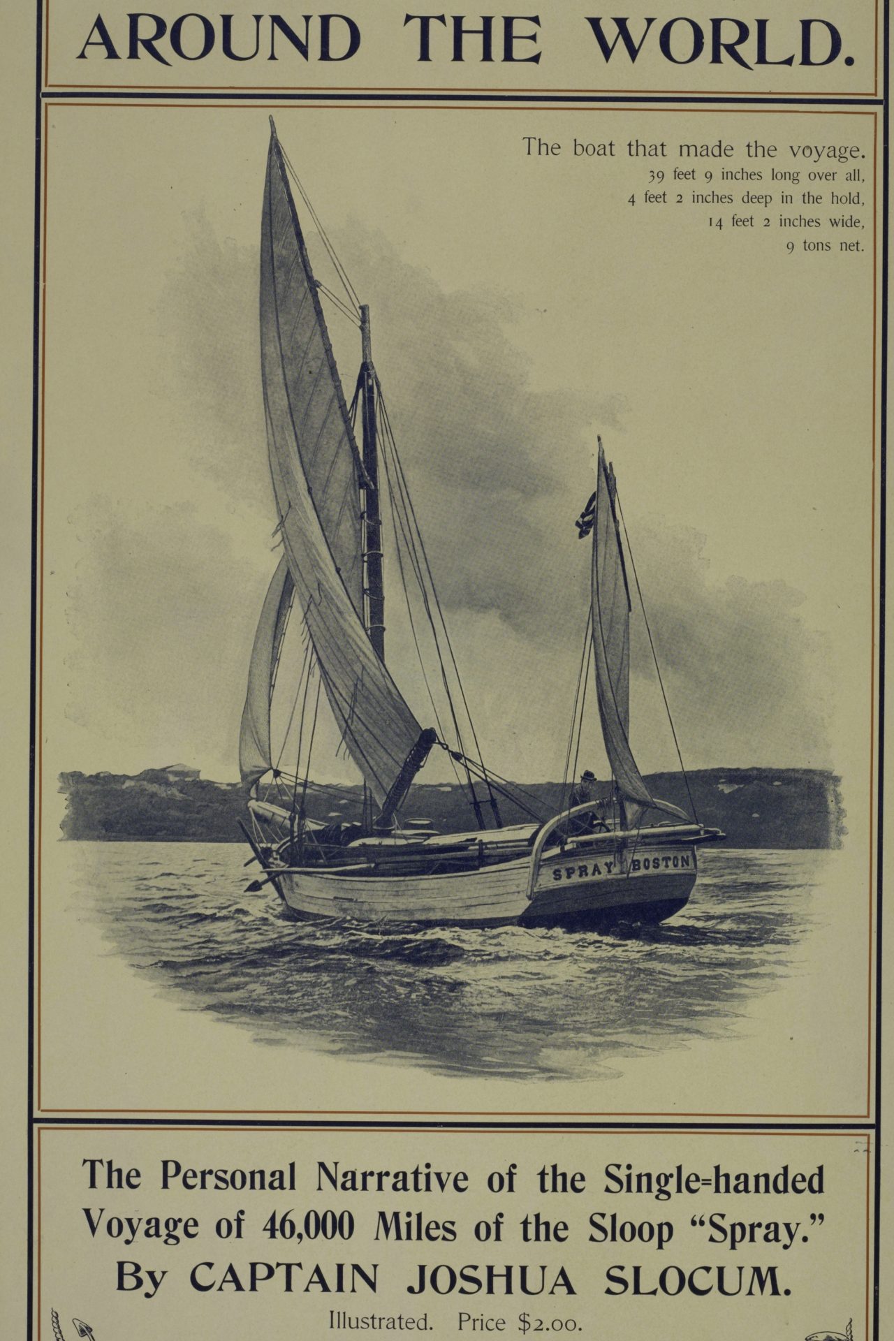 <p>Long-distance single-handed sailing became popular during the 19th century, as numerous sailors would achieve notable crossings of the Atlantic. Joshua Slocum was the first to single-handed circumnavigate the globe during his 1895-1898 voyage. Many sailors have since followed in his footsteps for leisure, glory, or fame.</p>