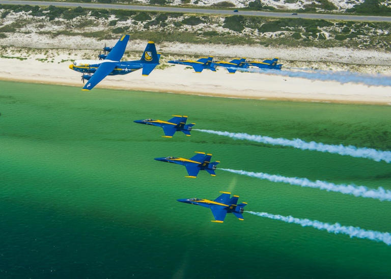 Blue Angels air show certified. Second show starts Saturday at Travis