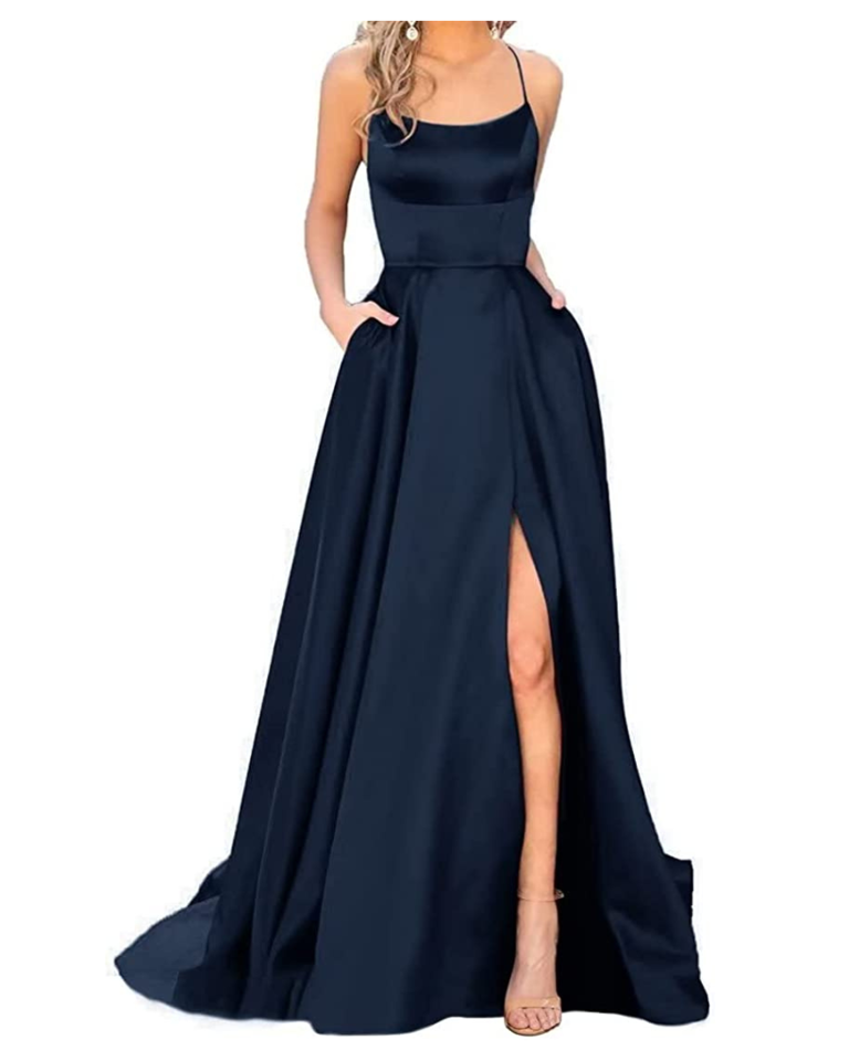 The Best Wedding Guest Dresses to Style in a Navy Color Palette