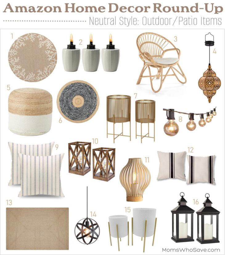 Outdoor Style Inspiration: Our Favorite Neutral Patio Decor Pieces