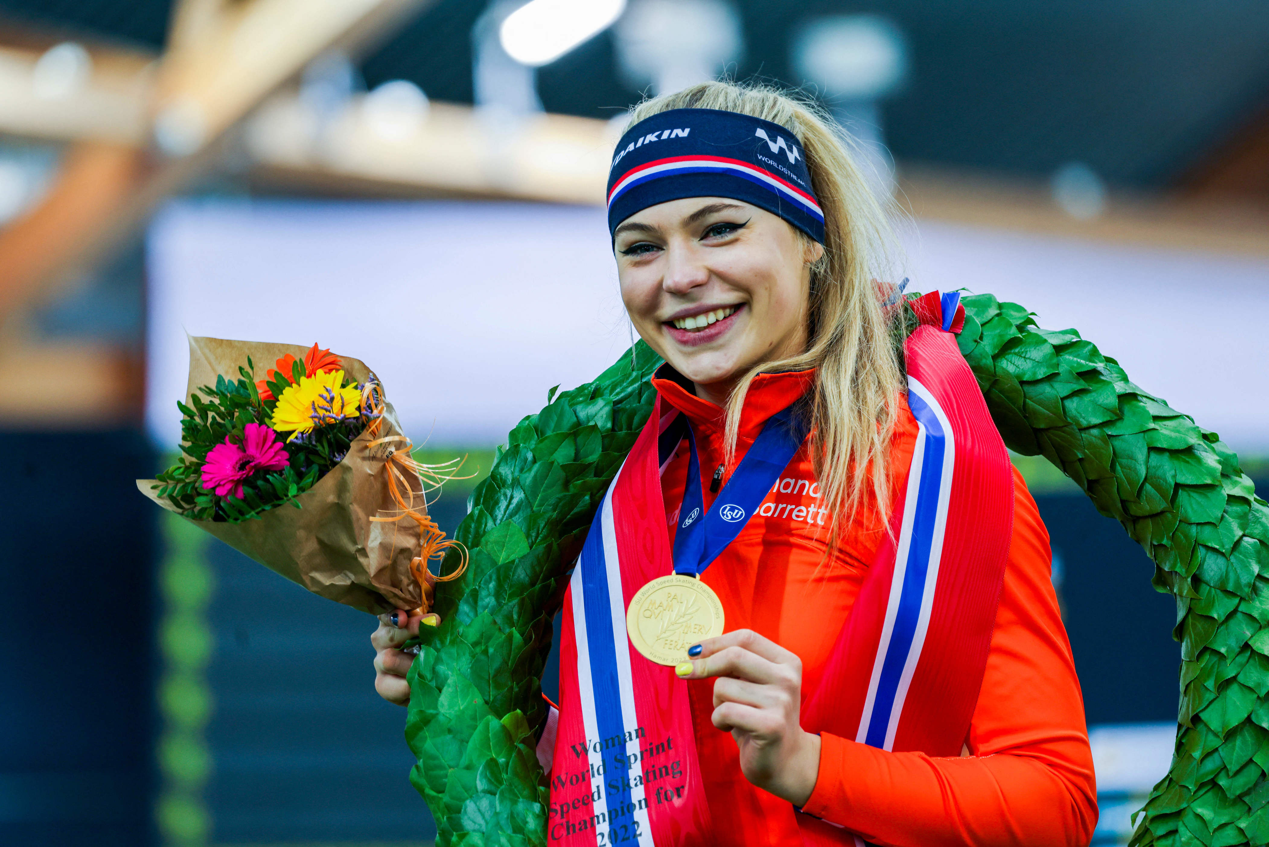 Dutch speed skater Jutta Leerdam in images