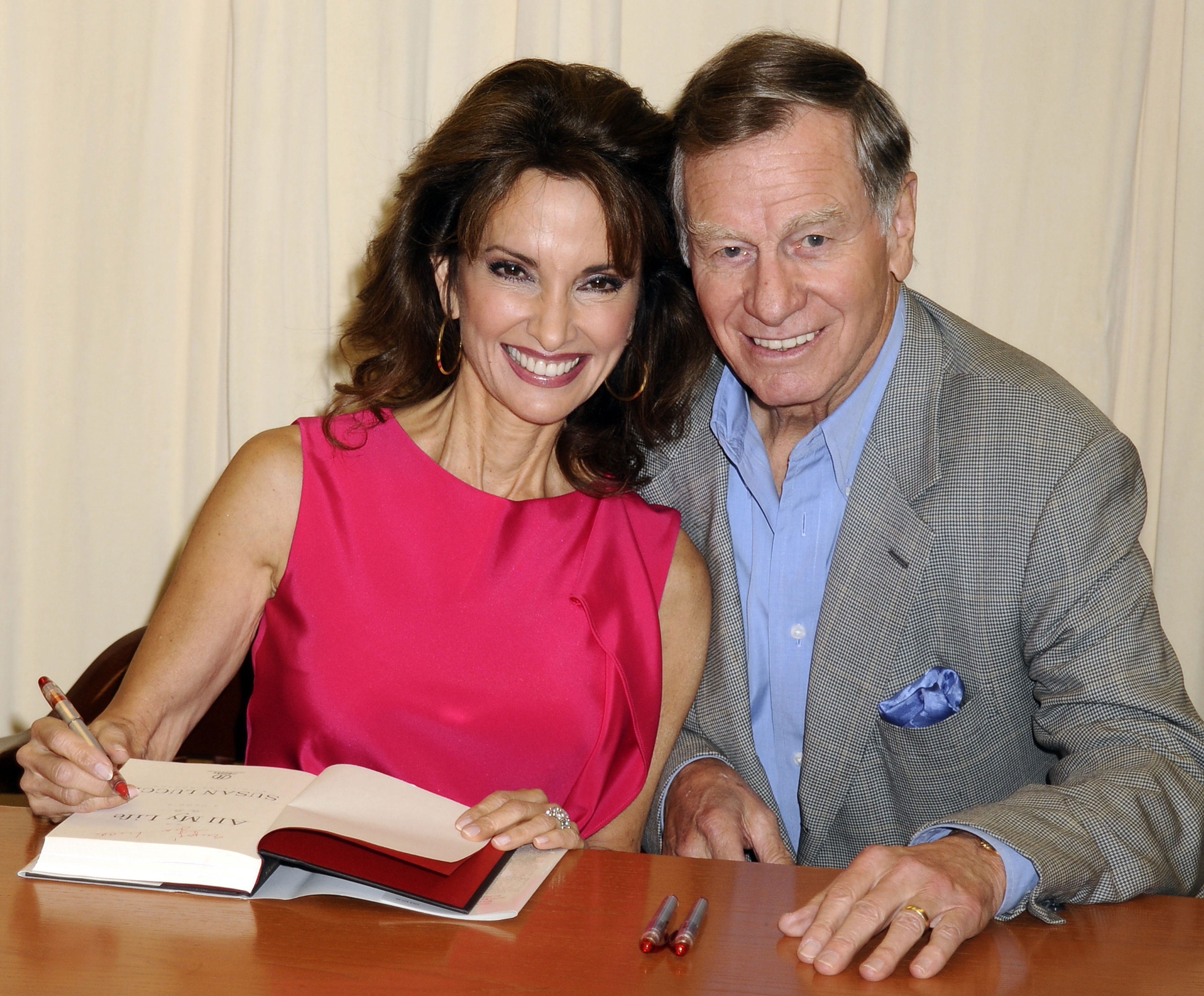 <p><span>Soap opera icon Susan Lucci lost her husband of 52 years, Helmut Huber, on March 28, 2022. He was 84. Nearly a year later, the "All My Children" actress opened up about her grief, telling "Good Day New York" that the Austrian TV producer had been a "very special big presence" and "very take-charge in a good way" as well as "caring, a caregiver, funny [and] smart. ... not to mention very handsome and [he had a] cute accent." When asked if she felt ready to date again, Susan made it clear she was not. "Everybody's different, and I just miss him and he's worth missing," she said. "He was really, really the love of my life."</span></p>