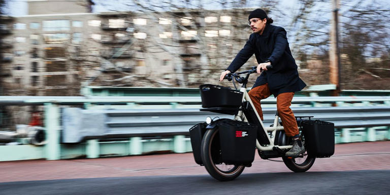Cargo bikes with electric assist and modular mounting systems are an efficient and customizable way to commute, run errands, and cut back on car trips.