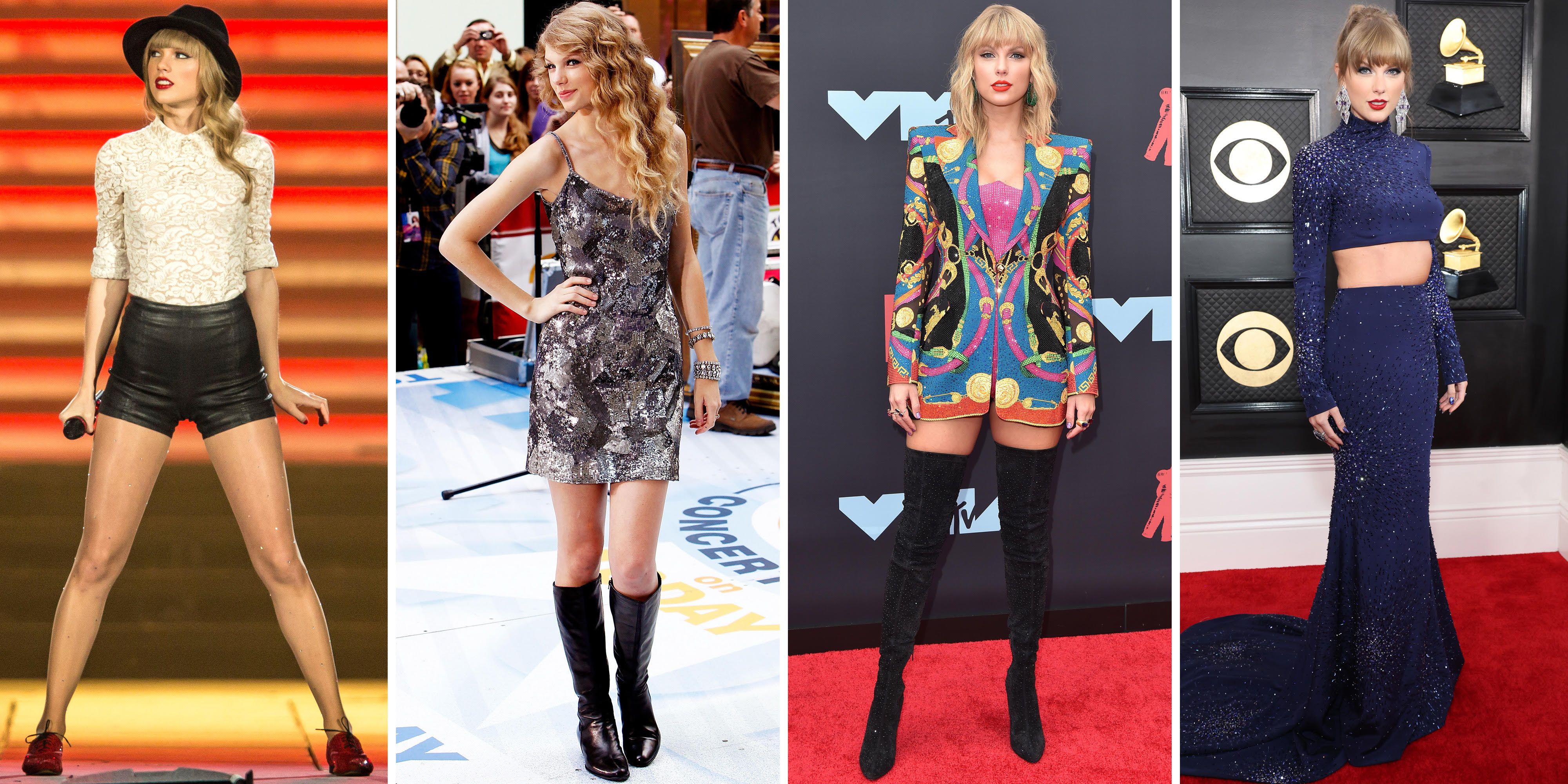 Taylor Swift Fashion Evolution Over Years