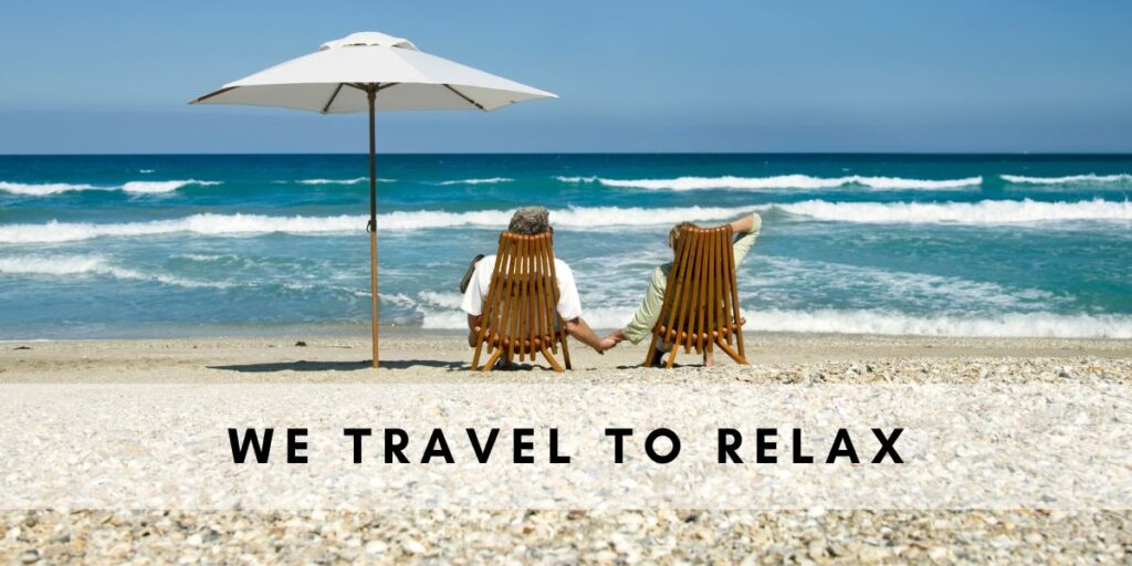 <p><em>By Tawnya of <a href="https://moneysavedmoneyearned.com/" rel="noreferrer noopener">Money Saved is Money Earned</a></em></p> <p>An oft-forgotten reason we love to travel is simply to relax. While it’s great to travel to see and explore new places, it’s also important to <a href="https://wanderwithalex.com/best-travel-tips/">plan trips just for relaxing</a>. These trips help you escape the hustle of everyday life and recharge your body and mind. Relaxing trips are especially important for reducing stress and boosting your mental health.</p> <p>It’s important to think about your purpose for traveling before planning or booking. If the purpose is to relax, make sure you pick a destination and accommodations that will help serve this purpose. Think about the beach, nature, pools or water, and other things that will help you kick back and enjoy it all.</p> <p>Be sure to limit your use of technology, go with like-minded people (or solo), and not overbook yourself with activities. If you simply must do some exploring, alternate exploration and relaxation days so you don’t end up needing a vacation to recover from your vacation!</p> <p>Knowing who we are is an important part of life. It helps us to love ourselves better. Along the journey of life, we often feel as if we've lost ourselves. Traveling is a good way for us to rediscover the things we used to love as well as discover new passions.  We get lost to find ourselves again.</p>