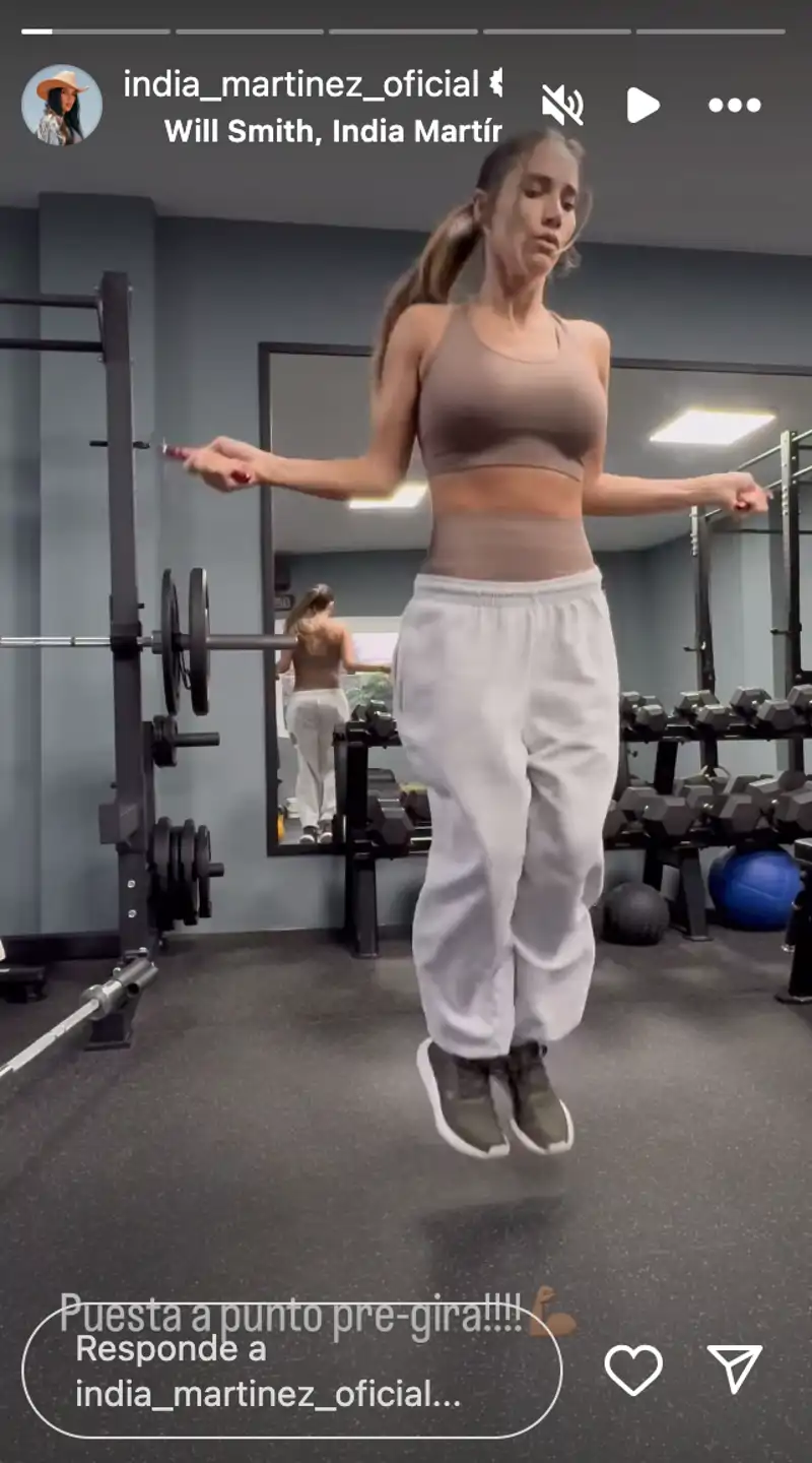 El plan de India Martínez con el que se mantiene ajena a las críticas ...