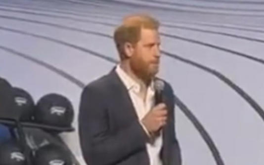 Prince Harry, speaking at the Upfront Summit in Los Angeles, warned that ‘basic morals and empathy’ have been ‘abandoned in favour of power and control’