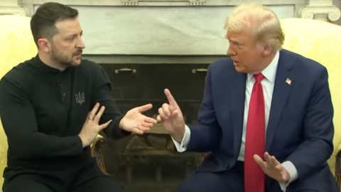 Europa sale en apoyo de Zelenski, tras ser humillado por Trump