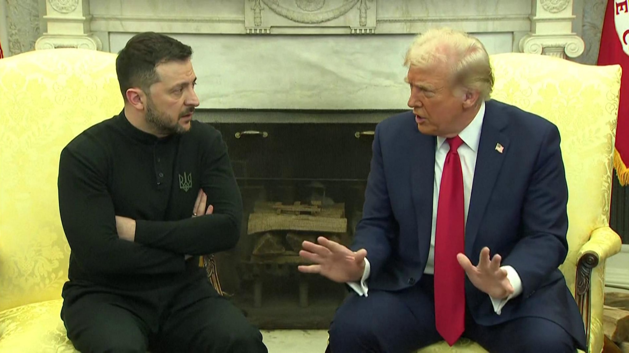 Lo scontro tra Trump e Zelensky, il video in lingua originale