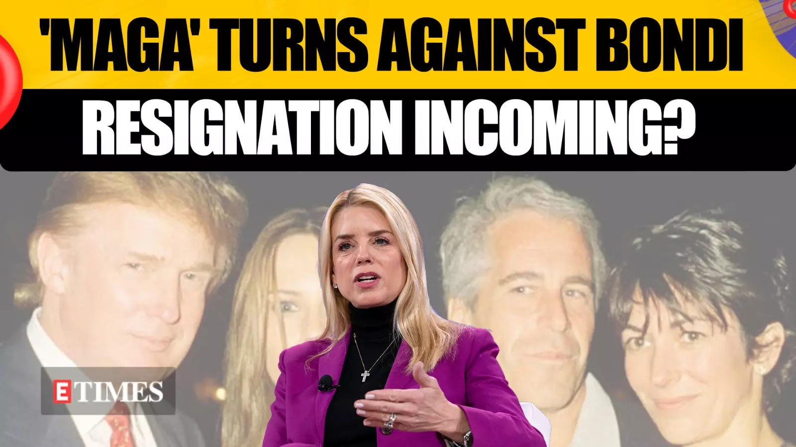 MAGA Turns on Pam Bondi! Outrage Erupts After Epstein File Leak