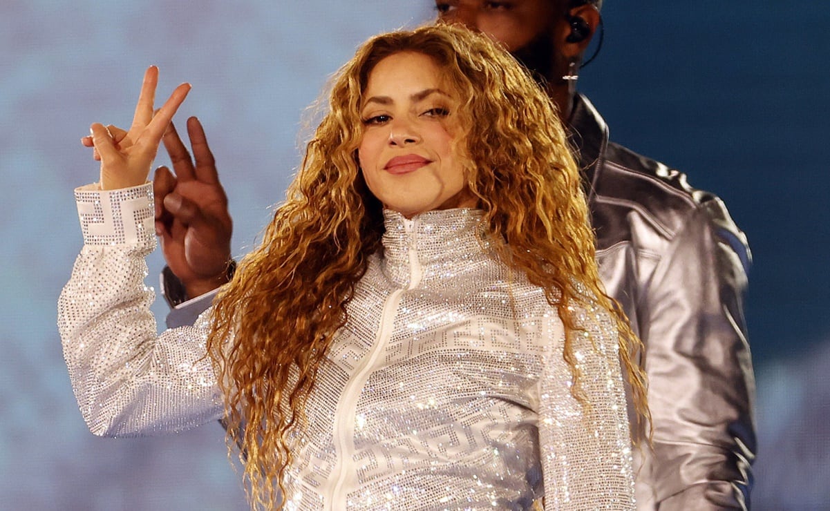 La cantante colombiana Shakira en el estadio El Campín en Bogotá (Colombia). como parte de la gira 'Las mujeres ya no lloran'. EFE/ Mauricio Dueñas.