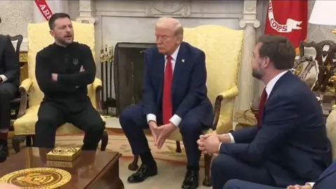 Trump, valiente con los débiles: humilló a Zelenski en el Despacho Oval