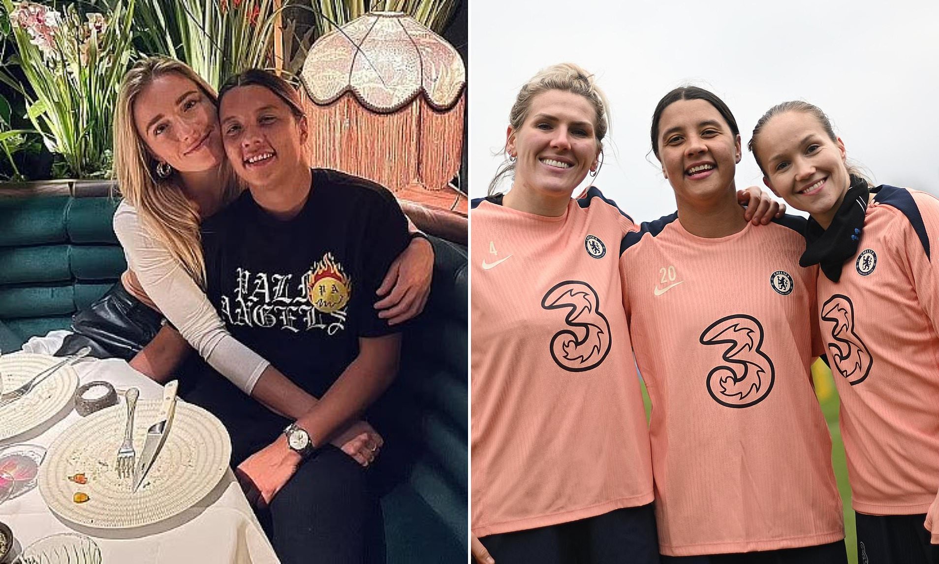 Chelsea claim Matildas star Sam Kerr is in 'a good place' despite no