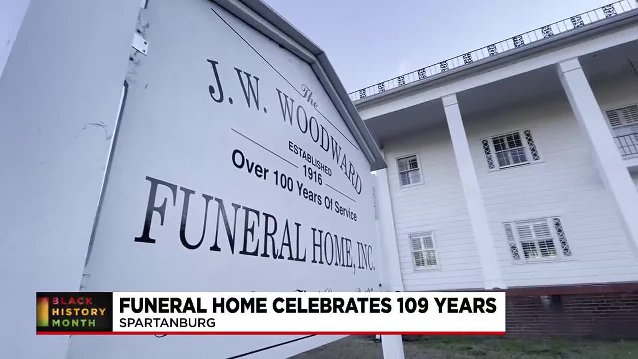 109 years and counting J.W. Woodward Funeral Home is Spartanburg’s