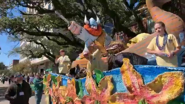 pensacola mardi gras parade route 2025