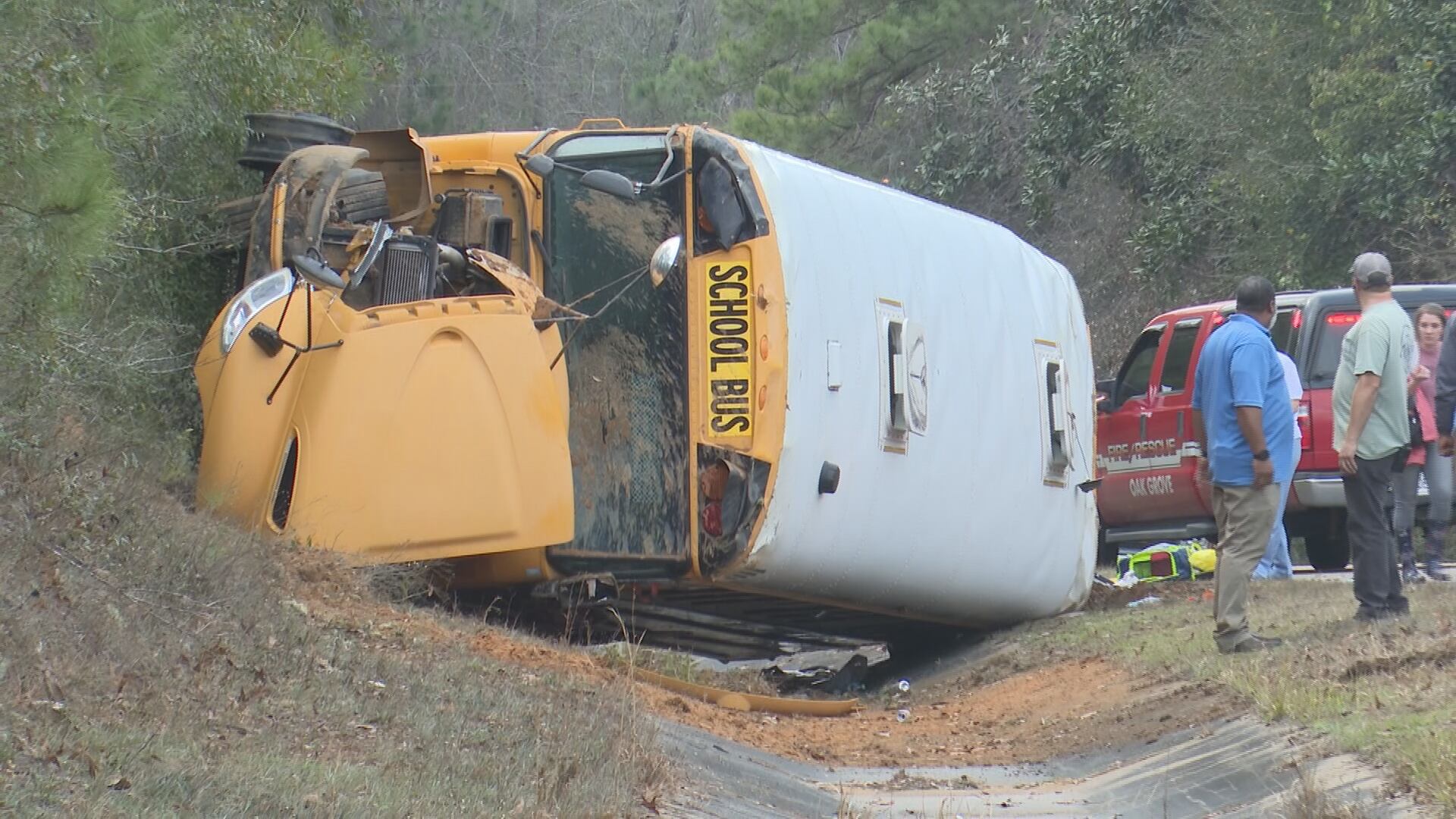 UPDATE Crash report says MCPSS bus driver fell asleep while driving