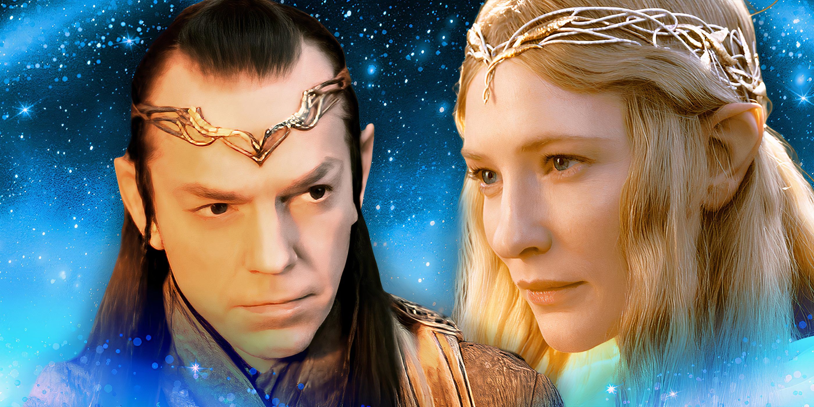 The True Nature Of Galadriel & Elrond's Relationship In The Lord Of The ...