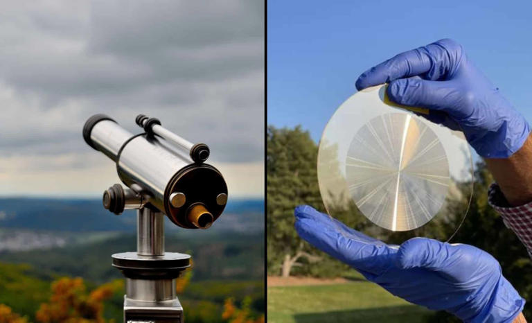 Breakthrough in Astronomy: First Flat Telescope Lens Captures Color and Distant Starlight | The Daily Galaxy --Great Discoveries Channel