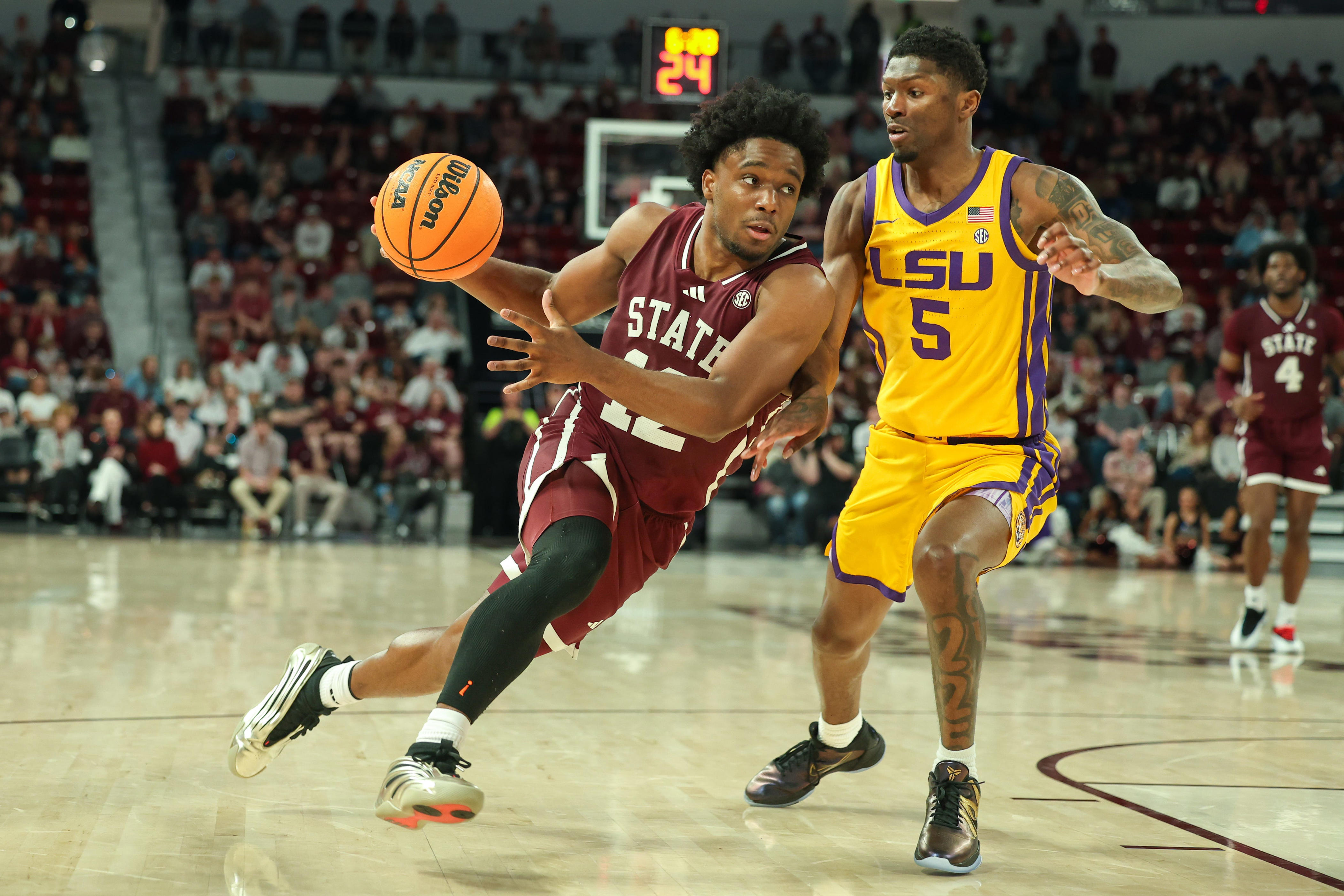 Mississippi State basketball vs North Alabama highlights as Bulldogs ...