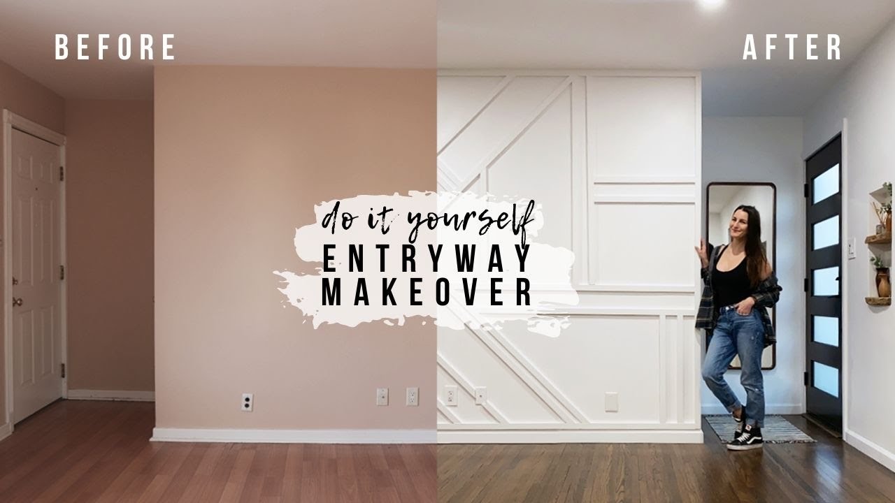 Diy Small Entryway Makeover