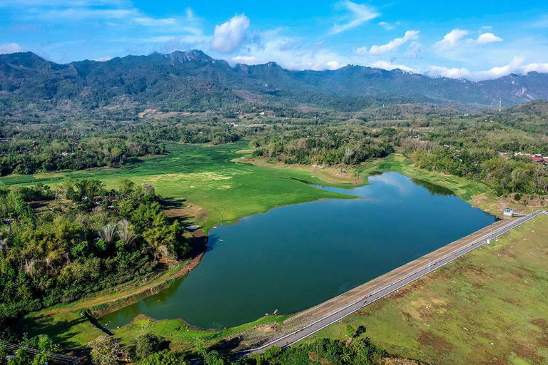 WISATA WONOGIRI - Panorama Waduk Tandon Wonogiri dari ketinggian pada 5 September 2020 lalu. (KOMPAS.com/ANGGARA WIKAN PRASETYA)