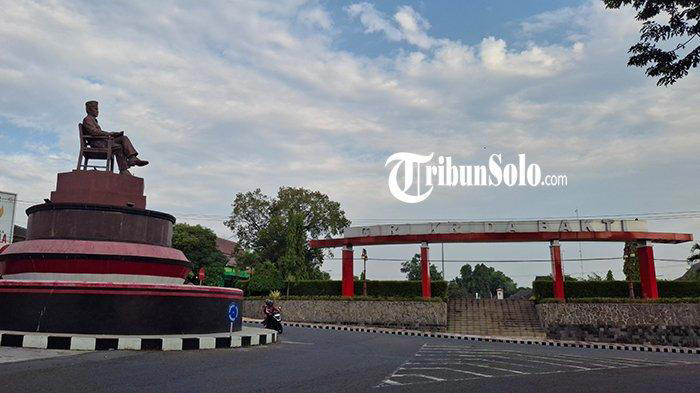 WISARA WONOGIRI - Potret Alun-alun Giri Krida Bakti Wonogiri. (TribunSolo.com/Erlangga Bima Sakti)
