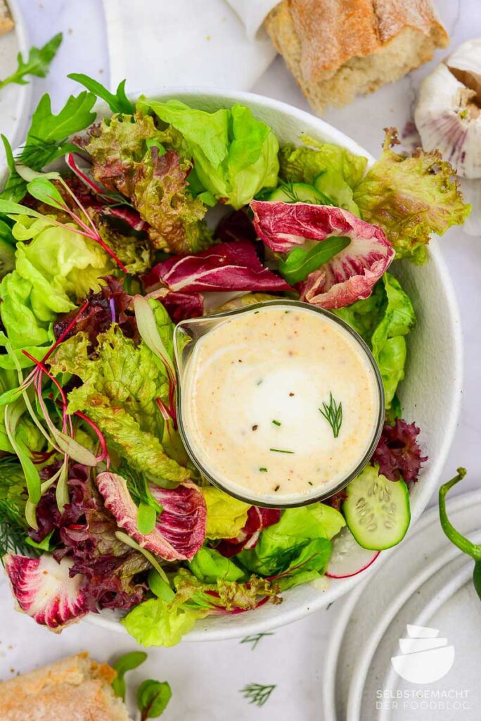 Joghurt-Dressing – einfaches Rezept
