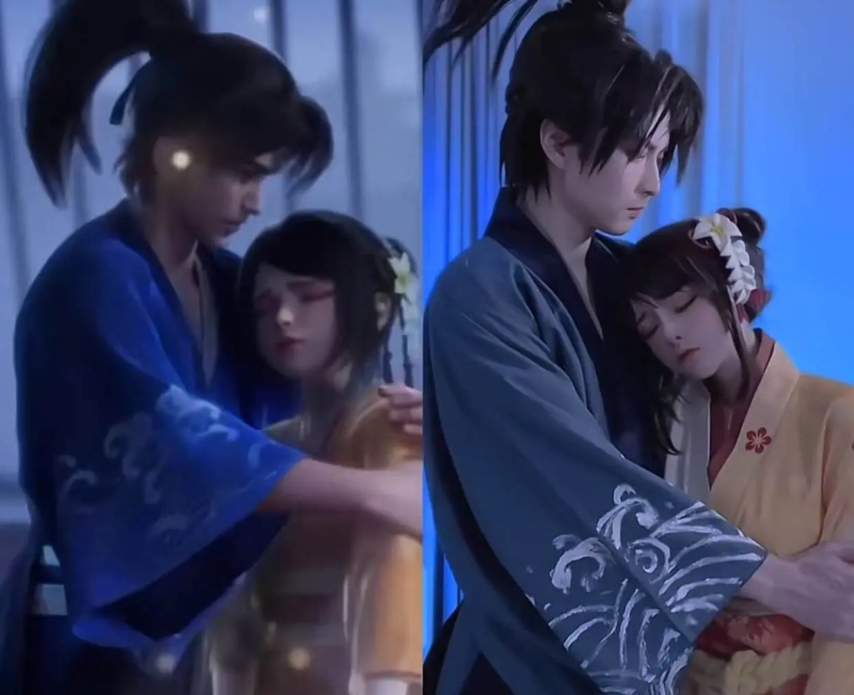 小柔COS阿通，形象还原，表情可爱，她是懂抓玩家心理的